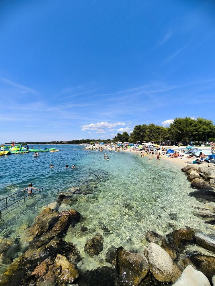 Obiteljska plaža u blizini Pule