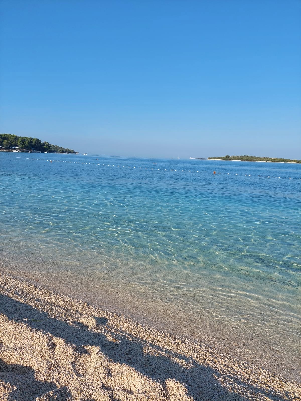 Clear shallow water at Valkane Beach